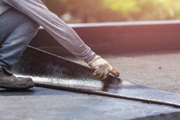 Professional Waterproofing technician working in Walworth, NY